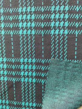 Poly Rayon Span Double Jacquard