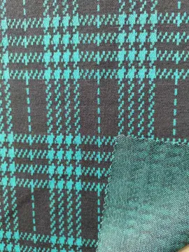 Poly Rayon Span Double Jacquard