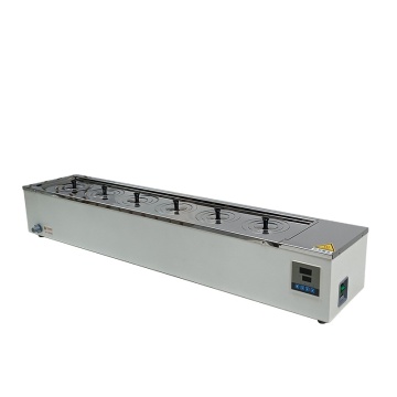 Digital Display Laboratory Water Bath with 6 Holes, 100°C Capacity