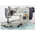 Double Needle Unison Feed Walking Foot Heavy Duty Lockstitch Sewing Machine