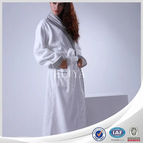 100 Cotton Terry Towelling Hotel Bathrobe, High Quality 100 Cotton