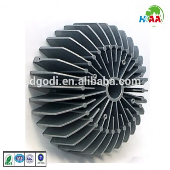 aluminum extrusion profile heatsink with width 100 mm, height 50 mm