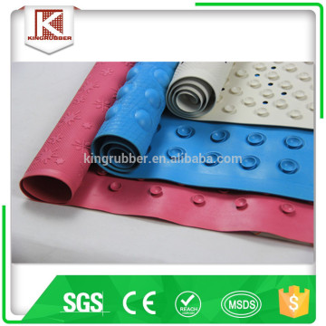 Trade Assurande Blue Rubber Bath or Shower MAT Textured / Suction Cups Available