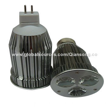 3*3w Led Spotlight Bulb With Aluminum Shell, E27/gu10/mr16/e11 Lamp ...