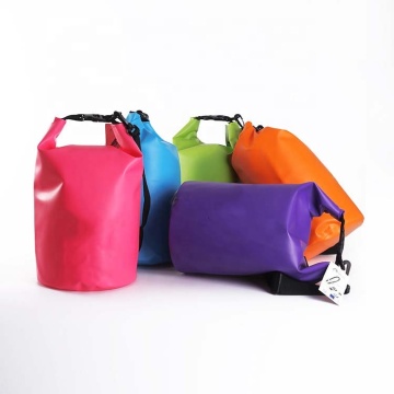 10L 15L PVC Mesh Dry Bag for Hiking - Quick Dry Roll Top Boat Sack