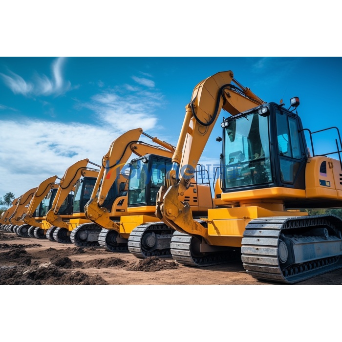 निर्माण मशीनरी पाउडर कोटिंग