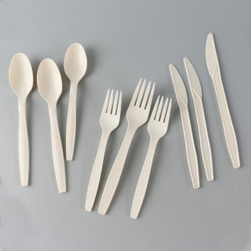 CPLA Compostable Disposable Cornstarch Cutlery Knives