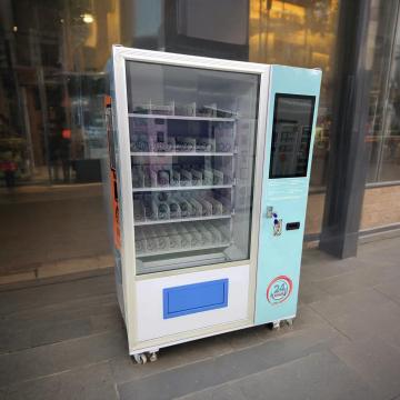 Outdoor Cheap Combo Fully Automatic Vending Machines for Snacks and Beverages