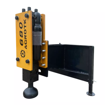 Excavator Skid Steer Fence Hydraulic Post Driver