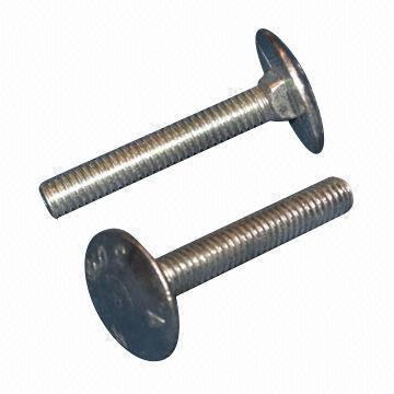 Step bolt, made of steel or stainless steel