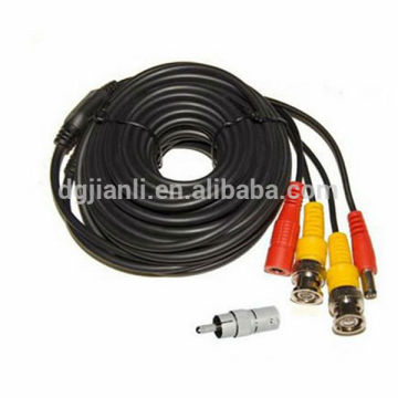 all copper waterproof BNC and DC power monitor extension cable
