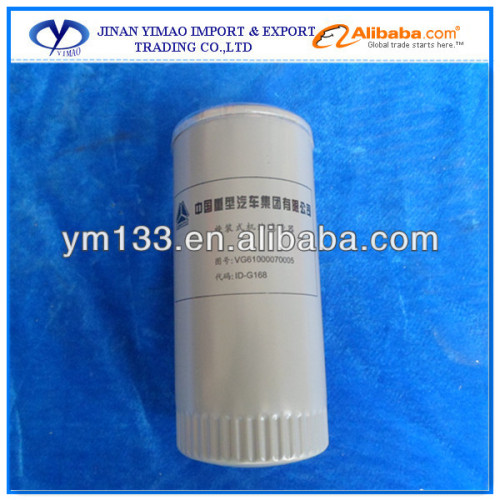 Howo Truck Oil Filter,truck Engine Oil Filter, High Quality Howo Truck