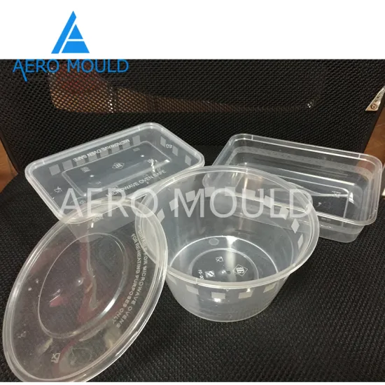 Disposable lunch container plastic bowl with tray mold