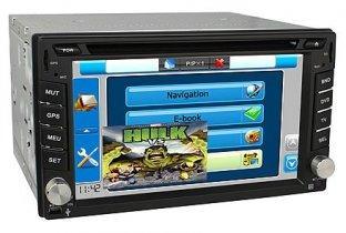 6.2 Inch 2 Din Car DVD Player (H-6205)