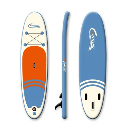 Inflatable Aqua Marina SUP Paddle Board Set for Surfing