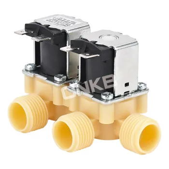 Hot Sale AC220V 240V 1/2in Male Thread 2 Inlet 1 Outlet Water Flush Valve for Water Heater