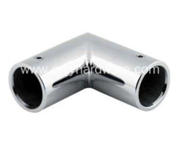Stainless steel pipe fittings as shower door accessories