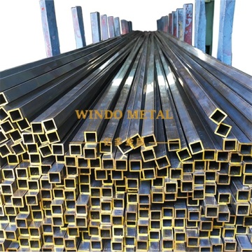 Brass Square Tubes in Stock