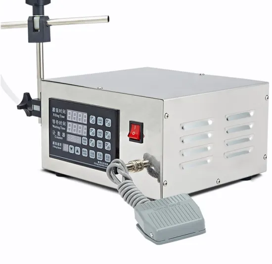 High Precision Single-Head Electric Pump CNC Liquid Filling Machine