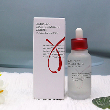 Siero anti-acne biologico coreano per la cura del viso rinfrescante illuminante e calmante