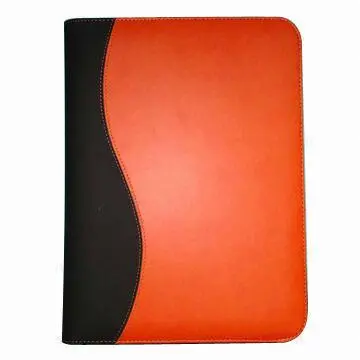 Multi-function Synthetic Leather Briefcase with Calculator and Color Black