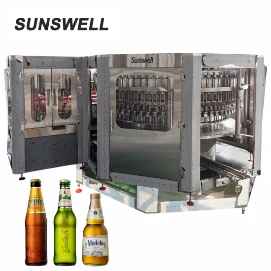 Automatic 2000BPH beer Bottling Filling Capping Machine