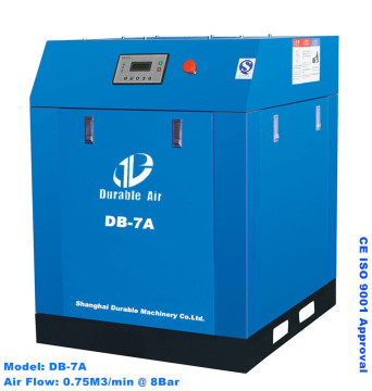 oil-injected stationary 5.5kw 8bar shangair air compressor
