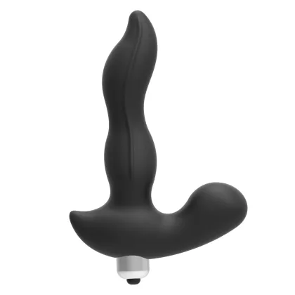 Silicone Vibrating Anal Plug with Jumping Rod