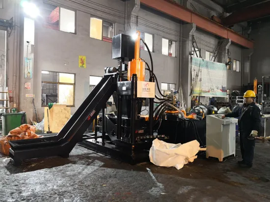 Briquetting Press for Powdered Aluminum Aluspan Chips