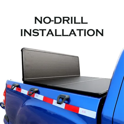 Trifolding Truck Bed Tonneau Cover for GMC Sierra Pickup Truck