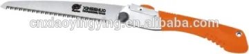 plastic handle folding miter saw used for cutting