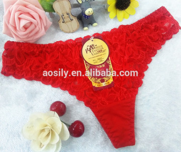 AS-5857 OEM wholesale China sexy t-back panties g-string for girls
