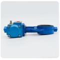 Electric clamp butterfly valve clamp