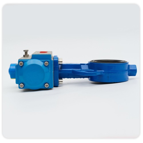 Electric clamp butterfly valve clamp