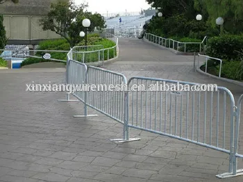Xinxiang Traffic crowd control barriers/Galvanized temporary steel tube