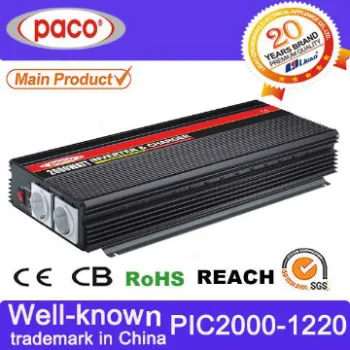 DC TO AC Power Inverter with Charger 2000W with CE,RoHS Certificates