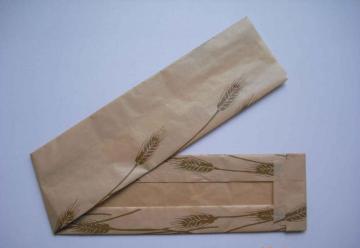 Heat sealing kraft paper bag