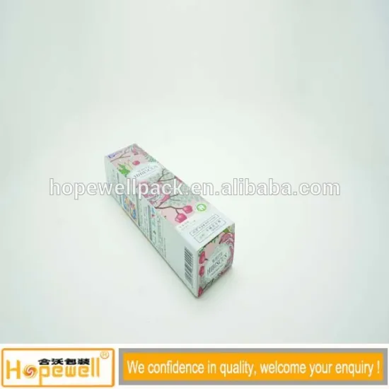 Custom Printing Paper Cardboard Toothpaste Boxes