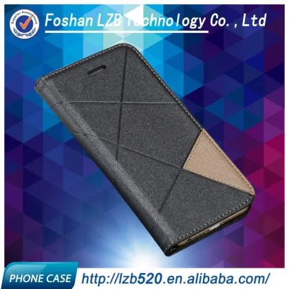 LZB leather flip cover mobile phone case for sony xperia e3