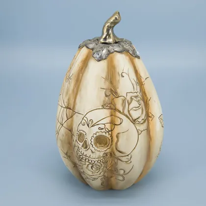 Halloween Pumpkin Figurine Decoration