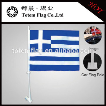 Polyester Greece Flag , Greece Car Flag In Stock , Greece National Flag