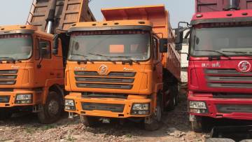 Shackman truck 6X4 375HP used Dump truck