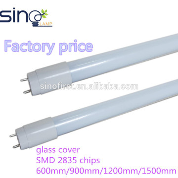 Hot !!! 3years Warranty Factory Direct Sales Glass Led Tube T8