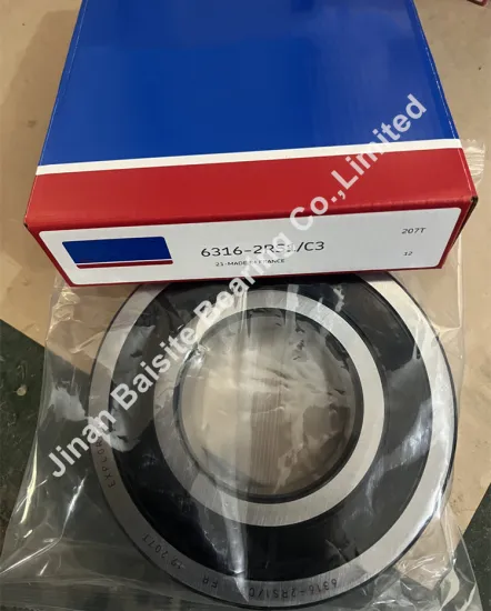 6316 Insulated Deep Groove Ball Bearing 6316-2RS 6316 ZZ 6316MC3VL0241 C3