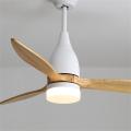 Simple design silent remote control led ceiling fans