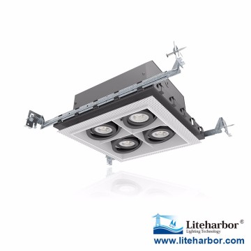 GU10 LED 8W 4-Lamp Residential New Construction Multiple Recessed Light