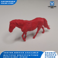 3D Baskılı Steed Heykel İç Mekan Dekor Süsleme