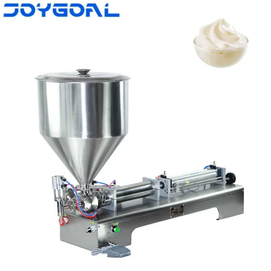 Joygoal Factory Wholesale: Hand Operated Filling Machine for Cosmetics, Paste, Sauce, and Cream