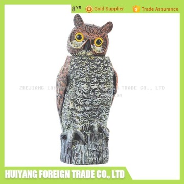 new design hunting Chinese Simulation animal garden ornaments plastic owl decoys