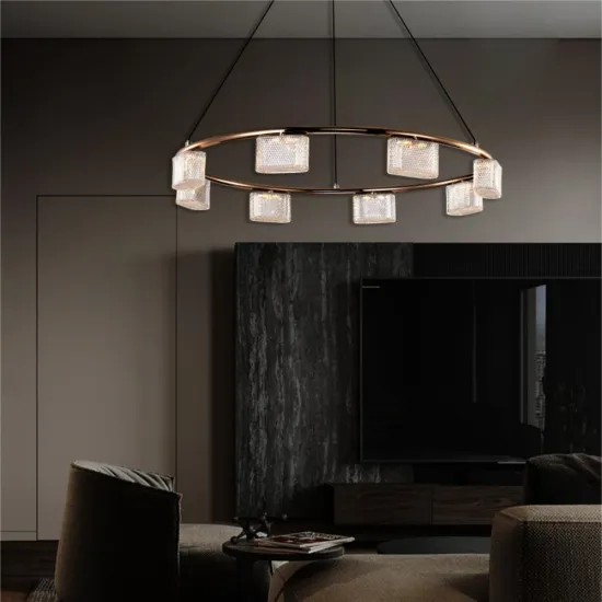 Crystal Pendant Light Modern